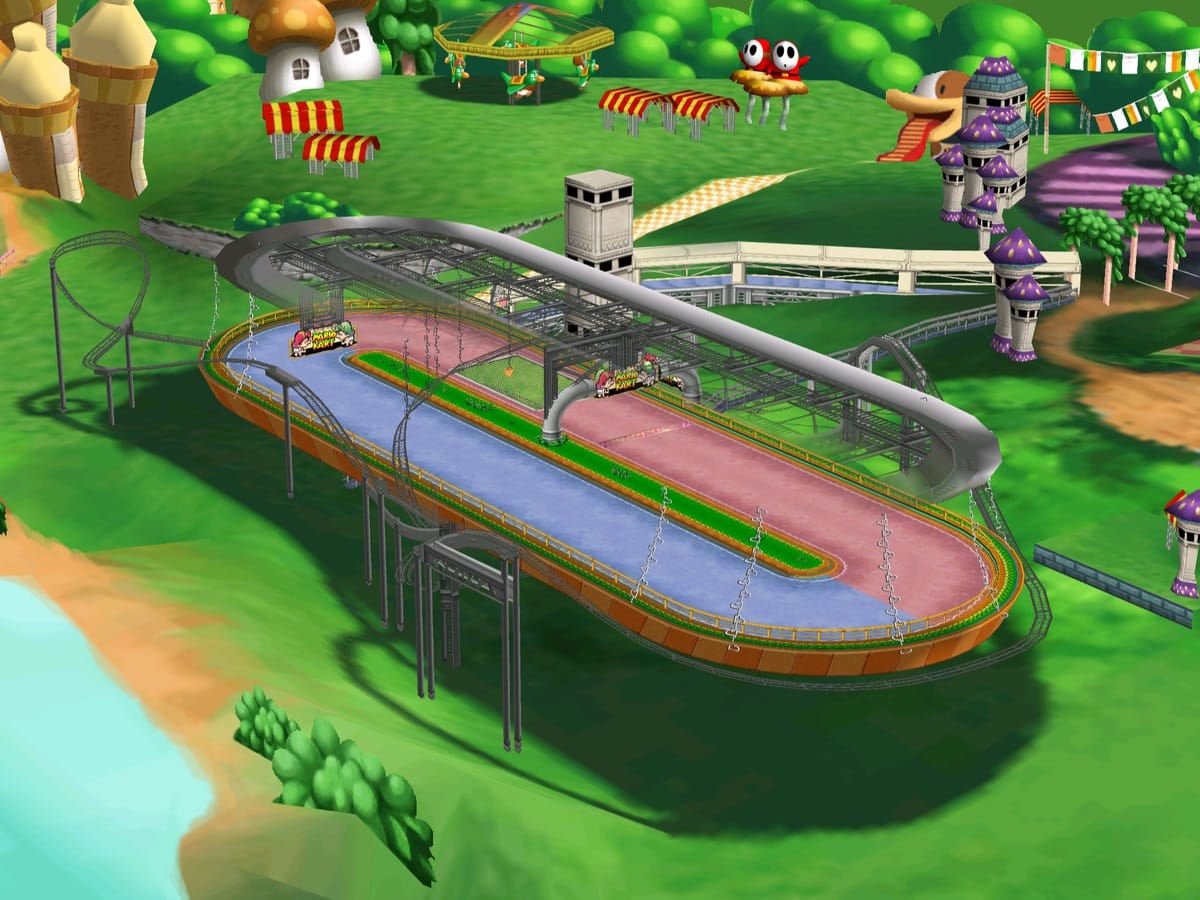 Детский парк Ode To Mario Kart Double Dash